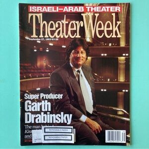 Garth Drabinsky Debbie Shapiro Gravitte Theater Week Magazine September 27 1993